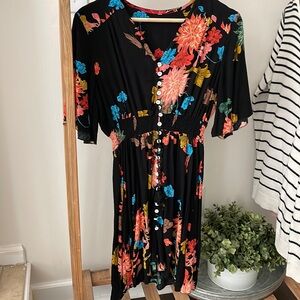 Colorful Dress or Beach Cover